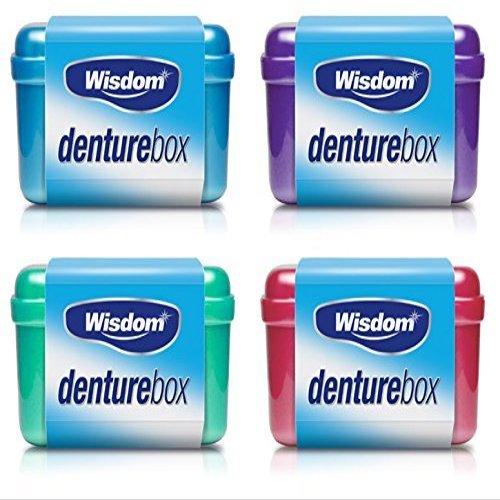 Wisdom DENTURE RETAINER Mouth Guard Storage CASE Container Box Hygienic Storage by DENTURE
