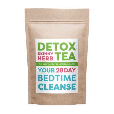28 Days Bedtime Cleanse: Detox Skinny Herb - Effective Detox Tea, Support Cleanse, 100% Natural