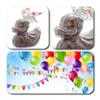 ButtonChocs Birthday Chocolate Duck - Birthday Balloons. Belgian Milk Chocolate Birthday Gift. view 2