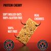 Getbuzzing High Protein Nut Free Flapjack - Cherry 55g - Healthy Snack Bars - Gym, Running, Cycling - Pure Protein Made in The UK - Pack of 12 Bars view 4