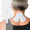 axion Set electrodes compatible to SANITAS & BEURER - 4 back TENS & EMS pads for electrostimulation machines - 3.5mm button brand quality view 3