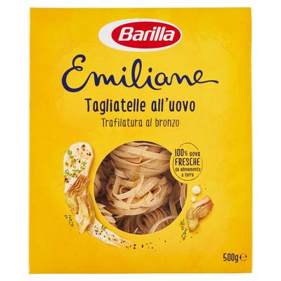 6X Barilla Pasta all'Uovo Emiliane Tagliatelle n 429 Pasta with Egg 100% Italian 500g