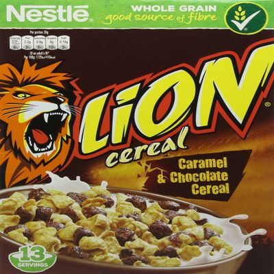 Lion Caramel and Chocolate Cereal, 400g