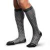 Core Spun Patterned Support Socks 15-20mmHg Flight Socks view 1