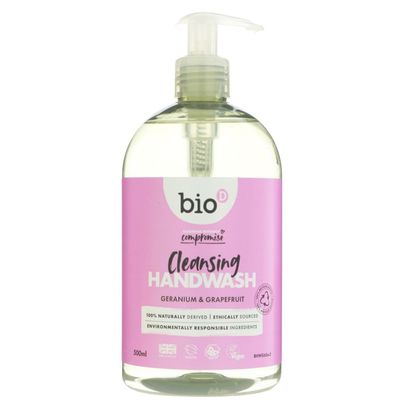 Bio D | Geranium Sanitiser Hand Wash | 2 x 500ml