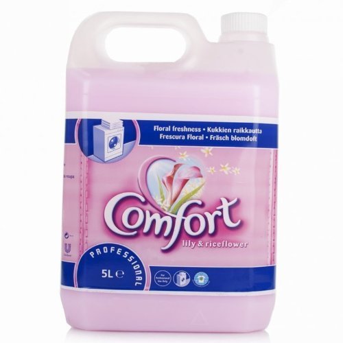 Comfort 5L Professional Lily & Riceflower Fabric Softener Conditioner by Comfort