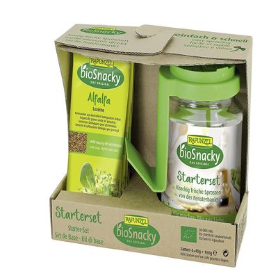 Rapunzel Organic sprout glass starter set, packed per piece