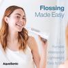 AquaSonic Aqua Flosser - Cordless Rechargeable Water Flosser for Teeth - Waterproof, Portable Oral Irrigator for Dental Cleaning with 5 Jet Tips  Braces Home Travel view 2