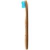 Humble Brush Bamboo Toothbrush for Kids ultra soft blue 4 piece view 2