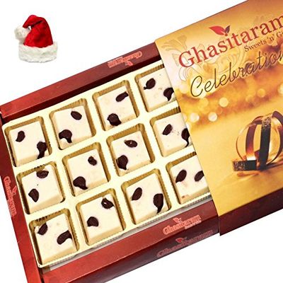 Ghasitaram Gifts Christmas Gifts Chocolates - Choco Coffee Bean Chocolate Box (18 pcs)