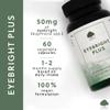Eyebright Plus - Blend of Natural Eyebright, Lutein, Astaxanthin, Bilberry, Lycopene - 60 Vegan Capsules - Non-GMO, Made in The UK - G&G Vitamins view 2