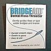 Bridgeaid Dental Floss Threader - 10 threaders by BridgeAid view 1