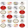 24 Precut Age 80 Eighty Eightieth 80th Birthday Edible Wafer Paper Cake Toppers Decorations view 2