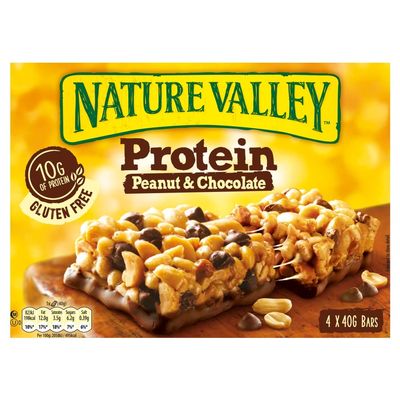 Nature Valley Protein Peanut & Chocolate Bar 4x40g