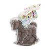 ButtonChocs Birthday Chocolate Rocking Horse - Birthday Balloons. A Little Belgian Milk Chocolate Birthday Gift. Pony Gift, Horse Gift. view 1