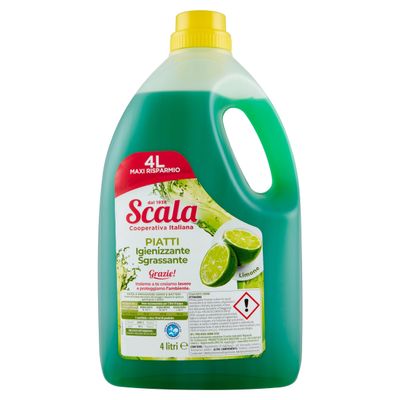 SCALA Detergent for Lemon Dishes 4 LT