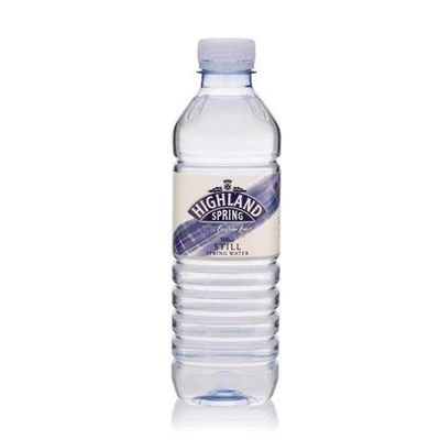 Highland Spring Water Still in Plastic Bottle 500ml Ref A01412 Pack 24 272603