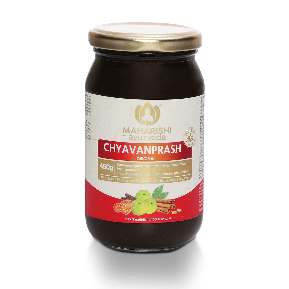 Chyavanprash (Amla Jam) - Original Maharishi AyurVeda - Manufactured According to The Original Recipe from The Classical Ayurvedic Texts - 450g Jar