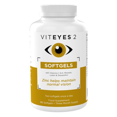 Viteyes 2 SOFTGELS - AREDS2 Formula - 90 Days Supply (180 softgels)