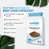 Beef Liver Capsules, 120 Capsules, 750mg per Capsule, Desiccated Beef Liver Supplement, Un-defatted, Naturally Occurring Vitamins and Minerals, Made in the UK - Health4All view 2