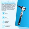 YNR Mini Penscope Ear Otoscope - Scope Diagnostic Examination, ENT Ear Scope, Ear Otoscope with Light | (Black) view 3