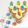 12 x PRE-CUT Trolls Edible Cake Toppers view 3