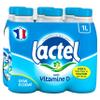 Lait Lactel Vitamine D Demi-crm 1L (Pack de 6) view 1