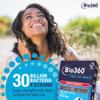 Natures Aid Bio360 Pro-30 Max  30 Billion CFU Probiotic  Supports Gut Health, Immunity & Digestion  Vegan, Gluten-Free, Non-GMO, High Strength Live Cultures for Gut Digestion Health - 60 Capsules view 2