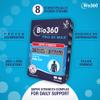 Natures Aid Bio360 Pro-30 Max  30 Billion CFU Probiotic  Supports Gut Health, Immunity & Digestion  Vegan, Gluten-Free, Non-GMO, High Strength Live Cultures for Gut Digestion Health - 60 Capsules view 4