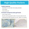 Aquapapa 100 Packets 2 Gram Silica Gel Desiccant Sachets Non Toxic Moisture Absorber Dehumidifiers Mold/Mildew/Fungus/Corrosion Prevention (Ship from USA) view 2