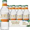 Double Dutch Indian Tonic Water | Classic Indian Tonic Water with Natural Bitterness | Gluten Free, Vegan Friendly Premium Mixer Perfect For Gin & Cocktails | 24 x 200ml Bottles view 1