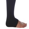 CzSalus Flat Weave Slimming Compression Leggings, 18-21 mmHg , for Lipedema-Lymphedema - Black - Large view 3