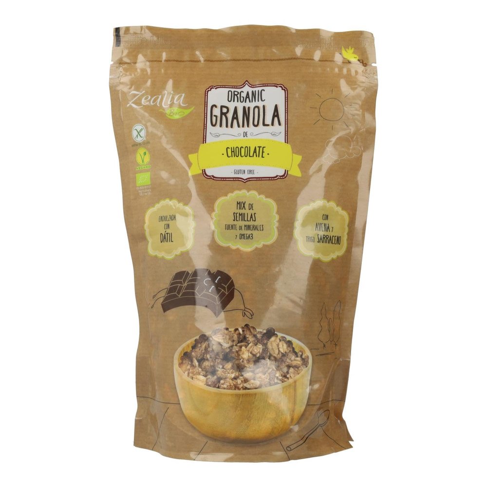 Gluten-free organic chocolate granola 300 g