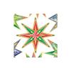 Caspari Jeweled Stars Paper Cocktail Napkins in White, 20 Per Package view 1