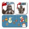 ButtonChocs Christmas Chocolate Angel. Belgian Milk Chocolate Gift for Christmas. view 2