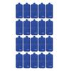 HiDow Compatible Replacement TENS Electrodes, Premium Quality Electrode Pads for Hi-Dow TENS Units, 10 Pair of Snap TENS Unit Electrodes (20 TENS Unit Pads), 2 inch X 4 inch, Discount TENS Brand view 1