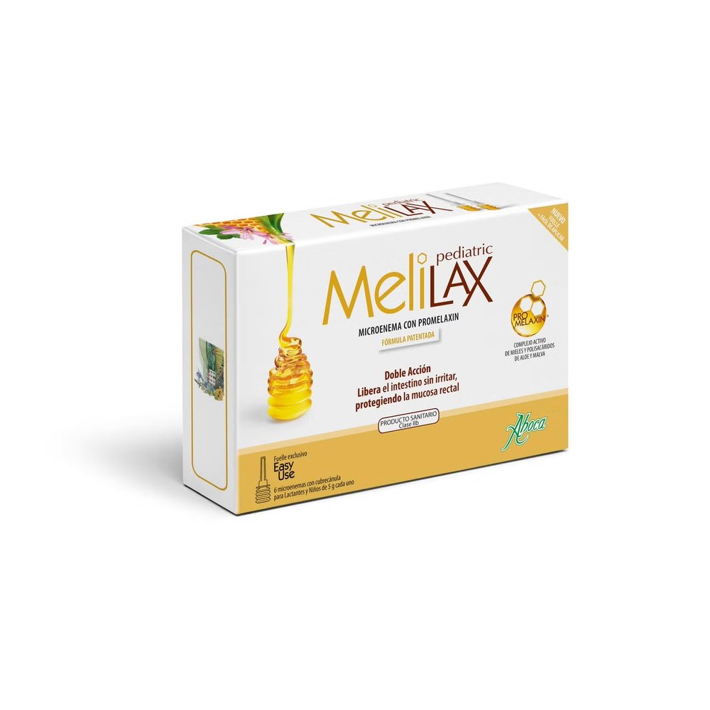 Edvardus Melilax Pediatric 6 Micro Enemas for Infants and Children