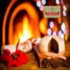 Bizzibeans Iced Christmas Fruit Cake Moist Brandy-Soaked Xmas Fruitcake Fondant Icing Snowflakes & Hand Rolled Marzipan for Xmas Vegetarian & Dairy Free Serves 20 Round, 8, Approx 2.5kg view 2
