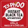 Typhoo QT Instant Black Tea with Whitener, 6 Jars of 225g (Total 1.35kg - Approx 540 Cups) view 2