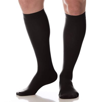 SCUDOTEX Unisex Low Stockings Large Travel Compression Declining Light 14-17 Hg mm Colour Black Size 6