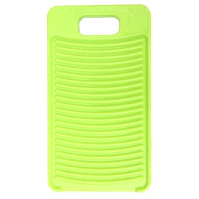 MZD Plastic Mini Washboard Washing Board for Kids Shirts Clean Laundry Lime (Green)