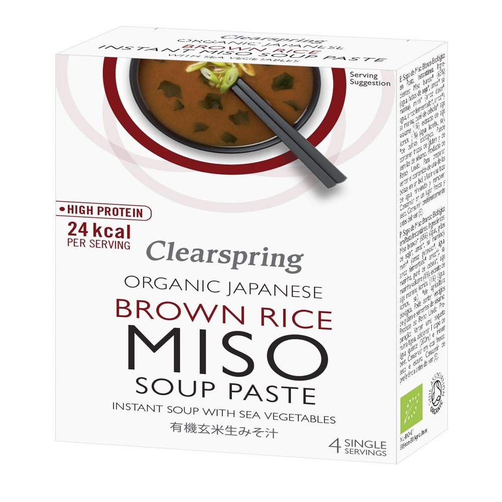 - Clearspring - Instant Miso Soup Paste Veg | 4g | BUNDLE by Clearspring