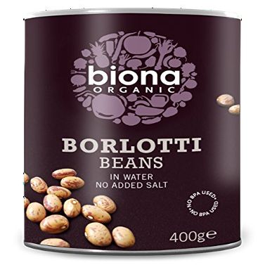 Biona Organic Borlotti Beans 400g (Pack of 12)