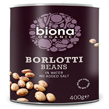 Biona Organic Borlotti Beans 400g (Pack of 12)