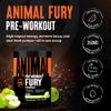 ANIMAL Fury Pre Workout Green Apple Training Booster with BCAA, beta-Alanine, citrulline & 350 mg Caffeine Sugar-Free pre-Workout Powder for Focus, Pump & Energy 30 Servings view 2