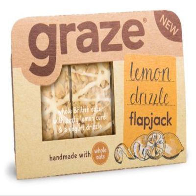 Graze Lemon Drizzle Flapjack (53g x 9)