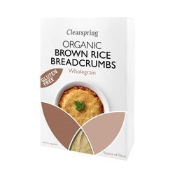 Clearspring Org GF Brown Rice Breadcrumbs 250g X 3 by Clearspring