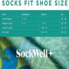 Sockwell Men's Pulse OTC Firm Graduated Compression Sock, Ocean, Large/X-Large view 2