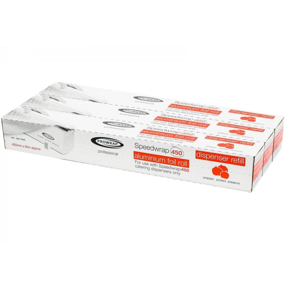 3 Rolls-450mm x300mtr SPEEDWRAP CLING REFILLS by 450MM X 300MTR SPEEDWRAP CLING REFILLS