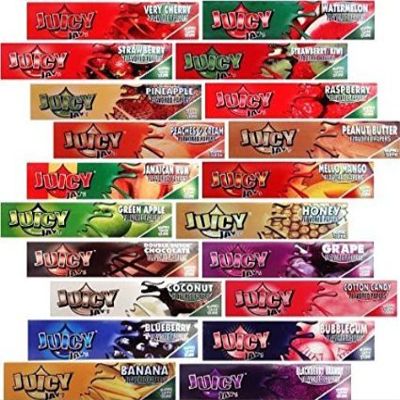 3 x 4 Books of Juicy Jays King Size, Pick your flavours or Mix up (Mix Up)